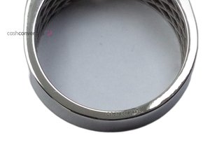 sello oro 18k con diamante de laboratorio