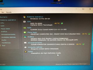 Placa Base ASUS M5A97 EVO R2.0 + AMD FX-8350 AM3+
