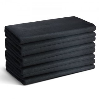 Confezione da 4 coperte per saldatura in feltro di carbonio, coperta ignifuga da 950 x 910 mm, set di tovaglie resistenti al calore fino a 982℃, cuscinetto isolante ignifugo in fibra di carbonio