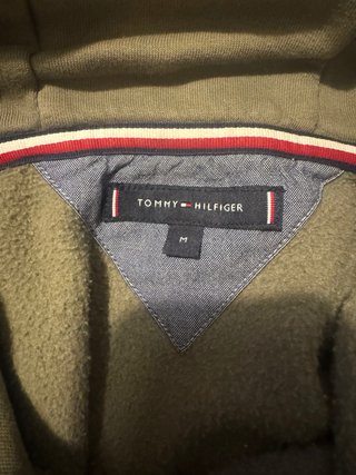 Sudadera Tommy Hilfiger Verde Oliva