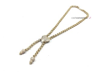 collar oro 14k con piedra con circonita 41cm