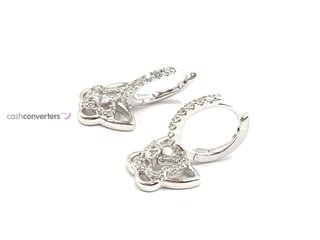 argollas plata 925mm con piedra con circonita