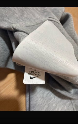 Felpa Nike Tech Grigia