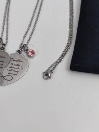 Pack 2 Collares Madre/Hija Acero Inox