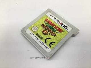 donkey kong country returns 3ds