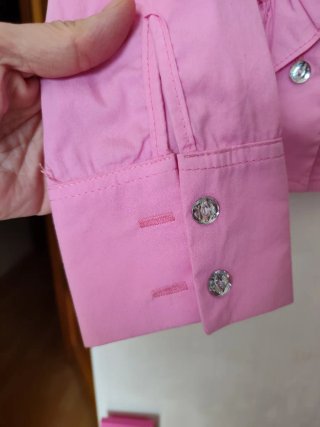 Blusa rosa volante Hopanni Talla S (tara)