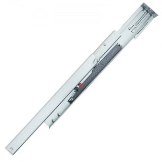 6 Pairs of 381mm Drawer Bottom Side Mount Rails, Heavy Duty Full Ball Bearing Extension Steel Track, Soft-Close Noiseless Guide Glides Cabinet Kitchen Runners with Locking Mechanism, 100 Lbs
