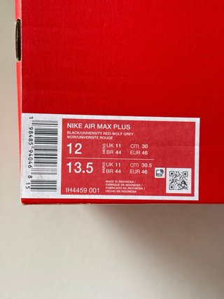 Nike Air Max Plus TN ‘Tuned Black Red’