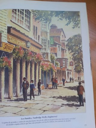 Libro como pintar "EDIFICIOS A LA ACUARELA"