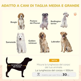 Caseta para Perros de Exterior con Techo Impermeable, Casita para Perros de Madera de Abeto con Ventana y Terraza, 124X112X105Cm, Gris