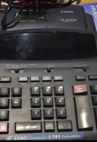 Calculadora Registradora Casio FR-620TERw en caja