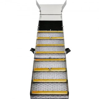 Caja de Sluice de Aleación de Aluminio Plegable, Cajas de Sluice Compactas de 50" para Oro, Equipos de Sluice de Oro Livianos, Cajas de Sluice Portátiles con Musgo de Minero, Río, Arroyo, Búsqueda...