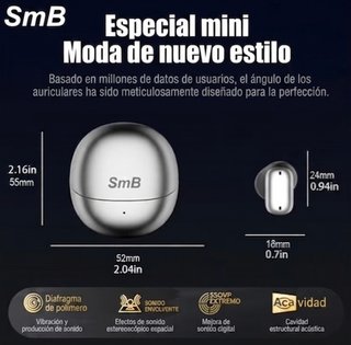 Auriculares Inalámbricos AOC Blancos
