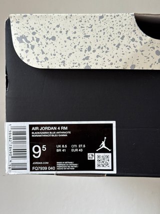 Air Jordan 4 RM ‘Black Gamma Blue’