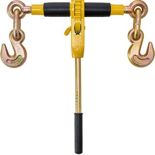 Binder de Cadena de Trinquete 2PCS, Cargadores de Carga Pesada de 3/8"-1/2" con Cadenas G80 Límite de Carga Segura de 12000 lbs, Mango Antideslizante que Ahorra Trabajo, Cargadores de Cadena para ...