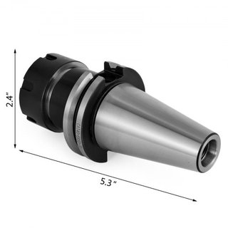 5 PCS Conjunto de Mordazas, Chuck de Mordaza CAT40 ER32, para Máquina de Grabado CNC y Herramienta de Torno Fresador (CAT40 ER32)