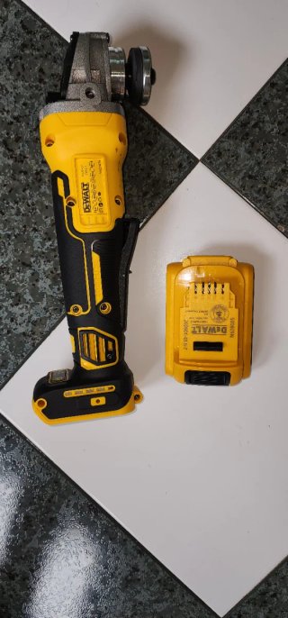 Amoladora Angular DeWalt DCG406 18V 3 baterias