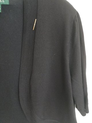 Cardigan Lauren Ralph Lauren Negro Talla XL