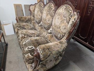 Sofá y 2 sillones vintage años 70