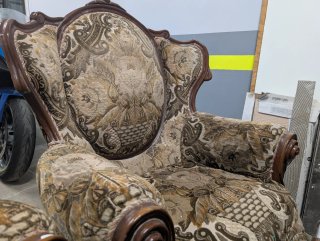 Sofá y 2 sillones vintage años 70