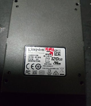 Disco duro SSD Kingston 128GB