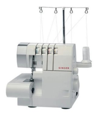 Remalladora Singer 4, 3 y 2 hilos