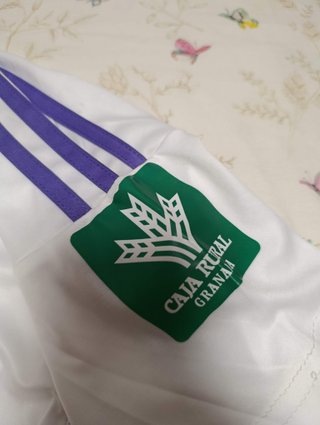 Maglietta calcio Drago Viola Bianca nuova taglia L