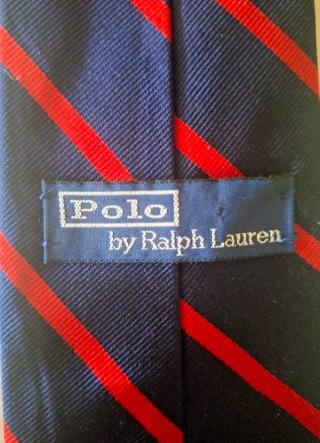 Corbata Polo Ralph Lauren auténtica