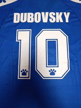 Camiseta fútbol DUBROVSKY 10 nueva retro vintage L