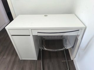 Escritorio IKEA MICKE blanco