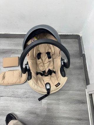 Silla de coche-Maxi cosi con adaptadores Bugaboo