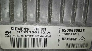 Centralita motor renault 8200659536 scenic 463209