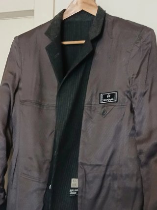 Chaqueta El Corte Inglés T52 Raya Gris