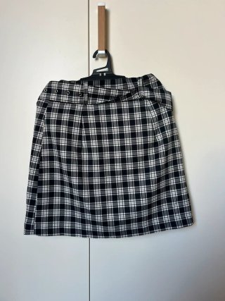 minifalda a cuadros