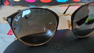 Gafas de sol Ray-Ban RB3546 Negro y Dorado