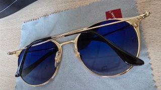 Gafas de sol Ray-Ban RB3546 Negro y Dorado