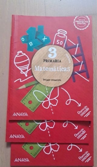Marematicas tercero de primaria Anaya