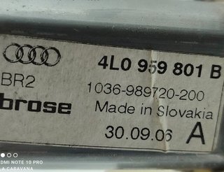 Volkswagen 4l0959801b motor elevalunas touareg