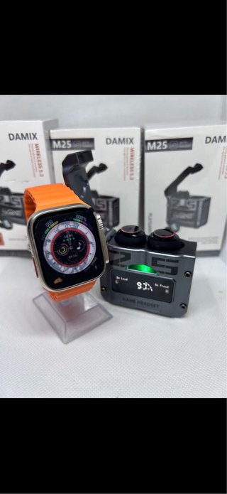 SET DE SMARTWATCH Y AURICULARES