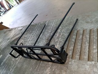 Portabultos  Transportín Bicicleta Negro