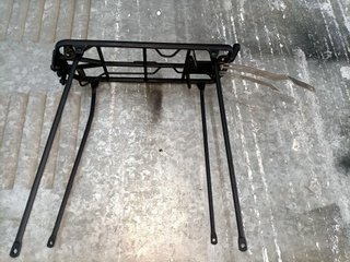 Portabultos  Transportín Bicicleta Negro