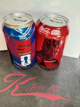 2 Latas conmemorativas colección edición limitada