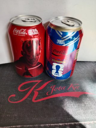 2 Latas conmemorativas colección edición limitada