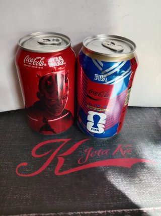 2 Latas conmemorativas colección edición limitada