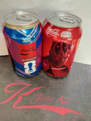 2 Latas conmemorativas colección edición limitada