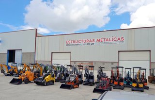 Mini excavadoras y cargadoras 1-2 tn