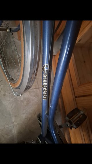 Bicicleta de mujer de los años 60.