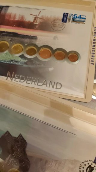 3 Sets de Euros (Países Bajos, Irlanda, Italia)