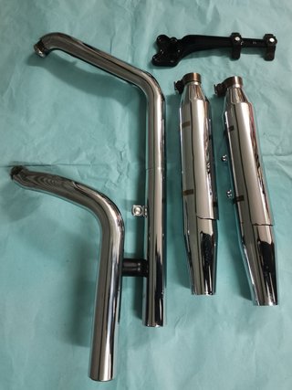 Sistema de escape Harley Davidson Softail