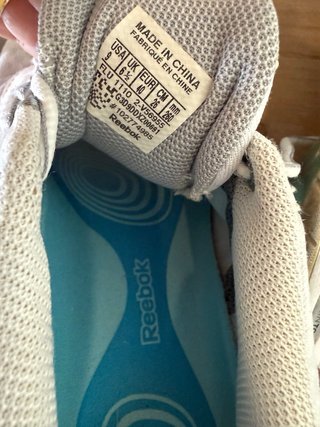 Zapatillas Reebok Easytone Blancas y Azules